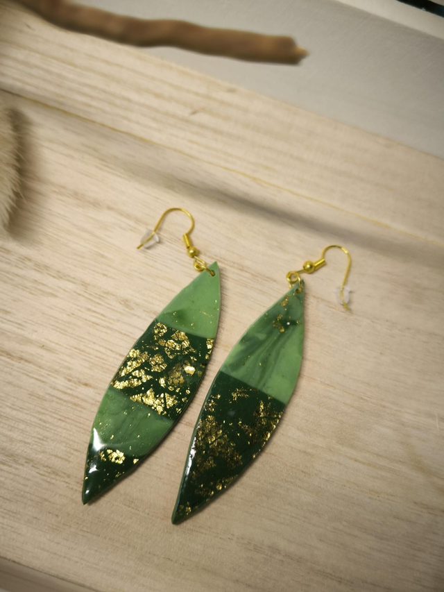 Boucle Artémis feuille