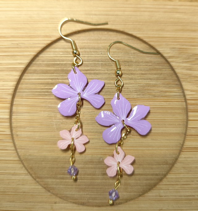 Cléor Lila et rose Blush