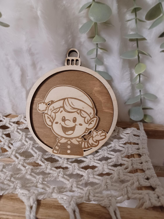 Boule de Noël Lutin personnalisée – Magie du lutin farceur 🎄✨