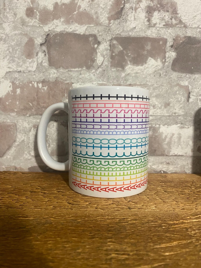 Allergic to Bullsh*t Hidden Swear Word Mug