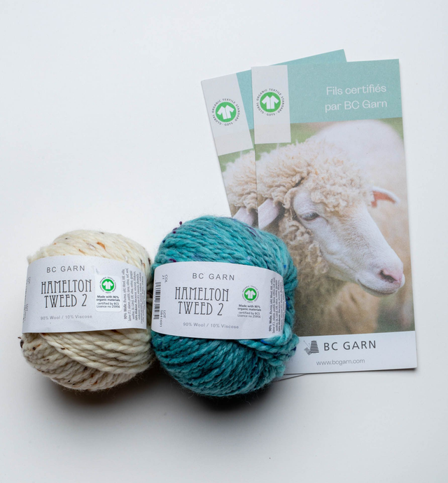 2 Hamelton Tweed BC Garn 