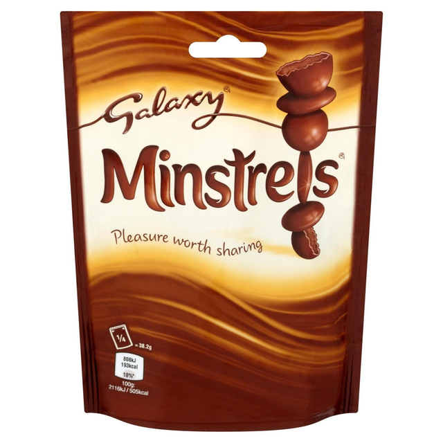 Galaxy Minstrels 80g bags