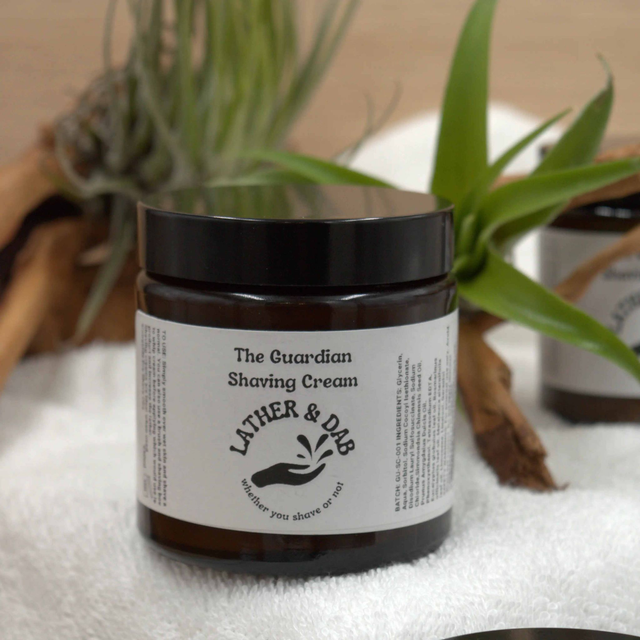 Shave Cream: The Guardian with Eucalyptus, Rosemary, and Tea Tree Essential Oils