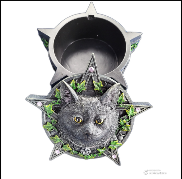 "Charmed one" trinket box