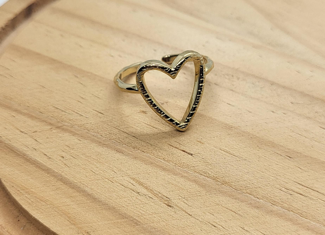 Bague coeur