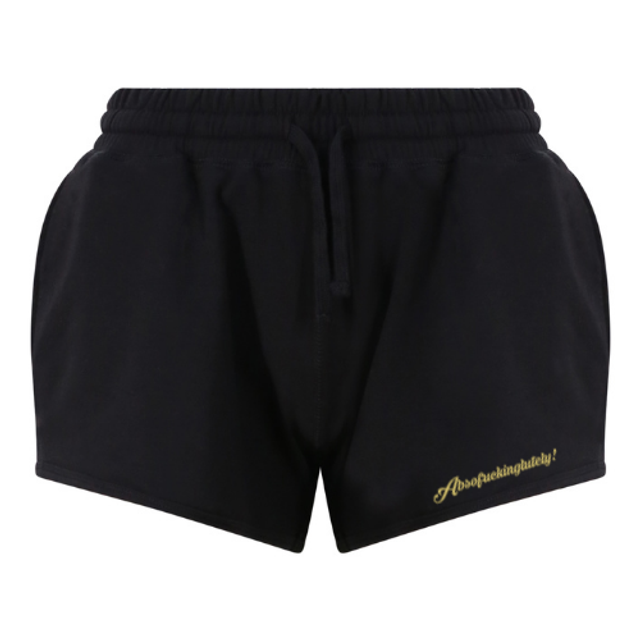 Absofuckinglutely Ladies jog shorts