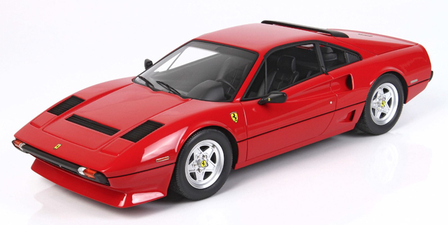Ferrari 208 GTB Turbo rosso cora BBR 1:18