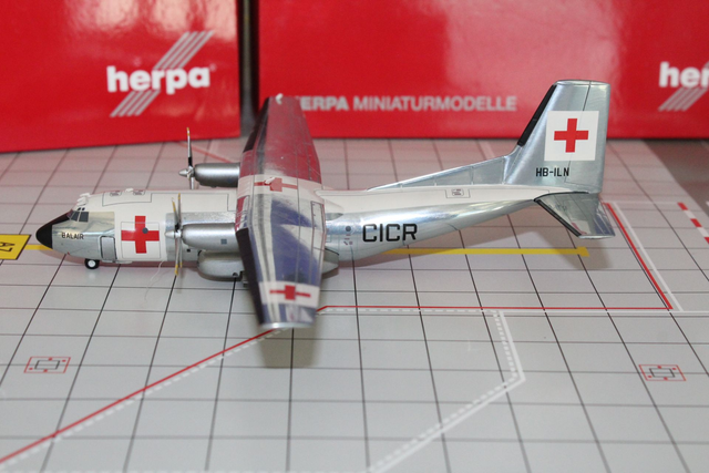 Balair/ International Red Cross Transall C-160 (HB-INL), 1:200