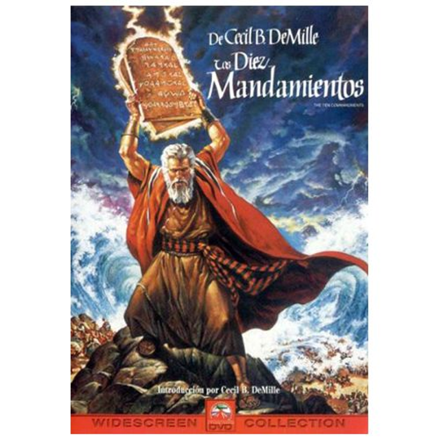 Los diez mandamientos (1956) [DVD] 