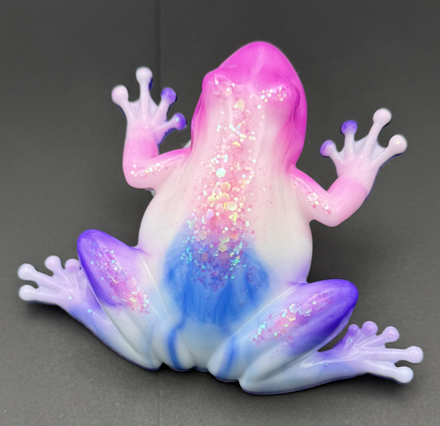 Grenouille Porcelaine Pailletée