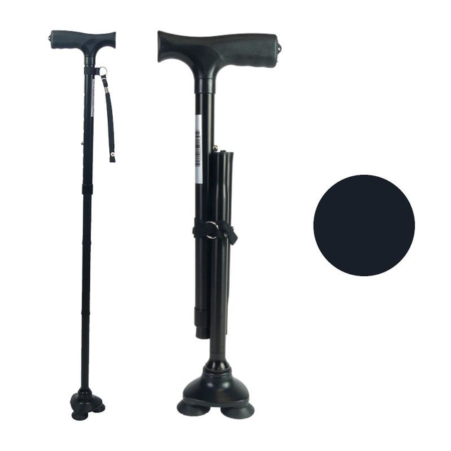 Canne de marche Stabilicane – pliable et embout pivotant (remboursable Sécurité Sociale)