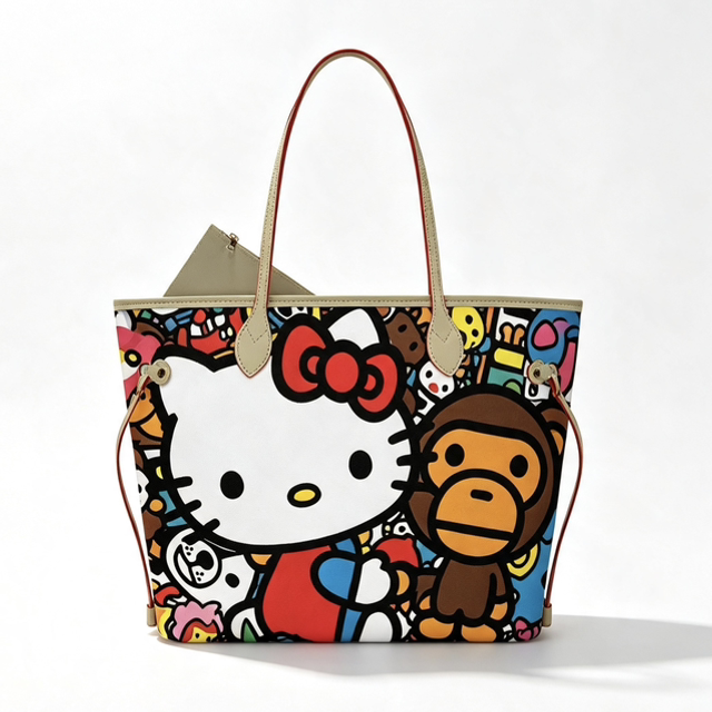 HK x BM Chaos Tote Bag