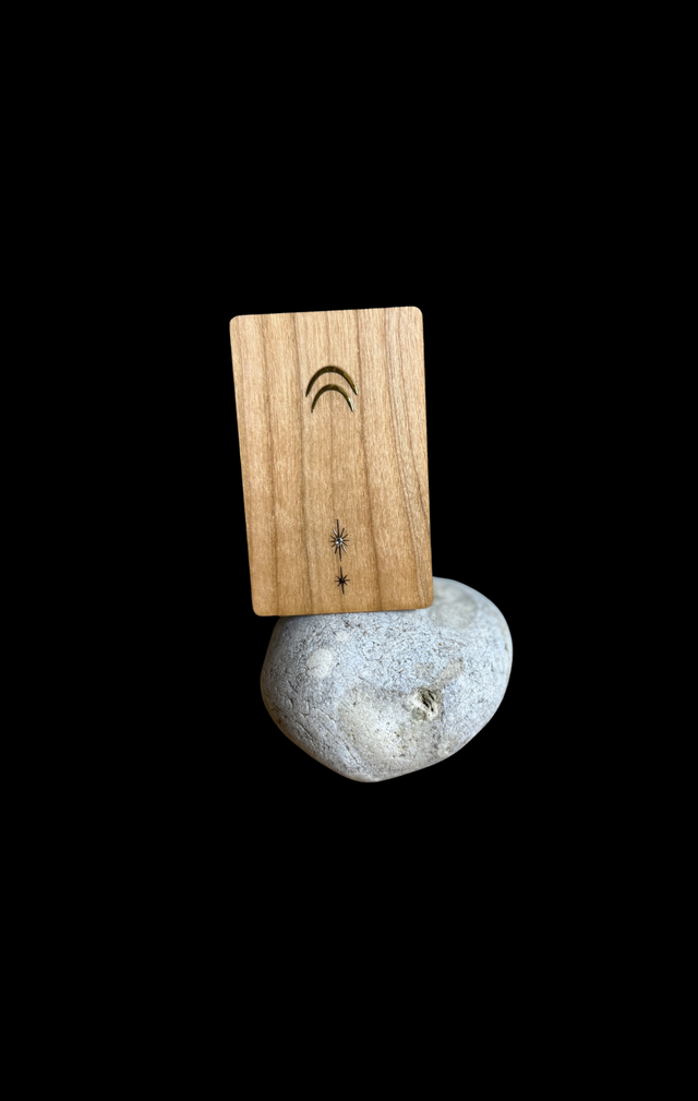 CVD "Wood" - Carte de visite digitale en bois - Deemi Agency