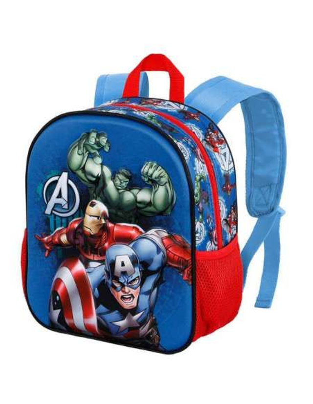 Mochila 3D Relieve Avenger 31cm