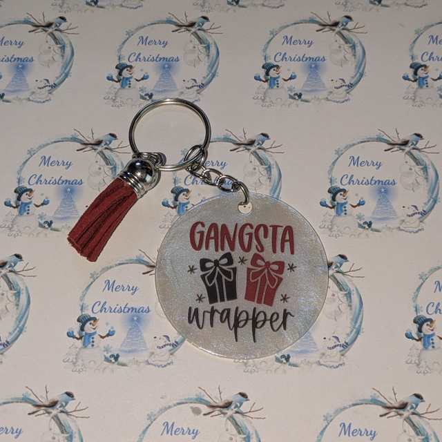 Christmas keyring