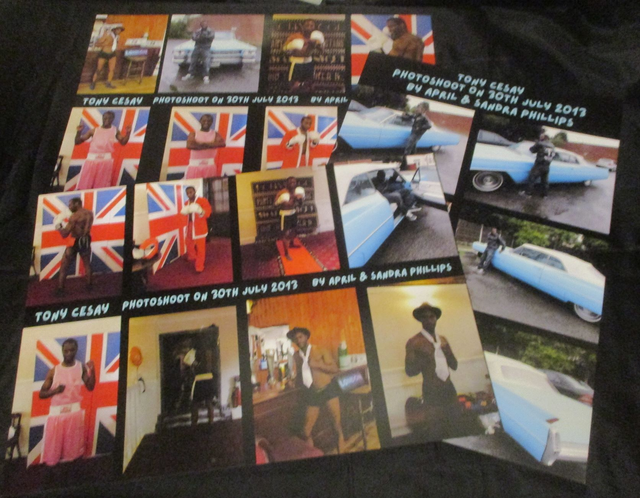 Tony Cesay 2013 Photoshoot A3 Poster A Set Of 3