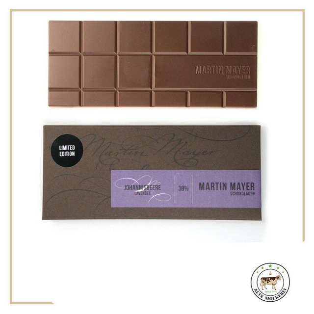 Martin Mayer Schokolade Johannisbeere Lavendel 70g