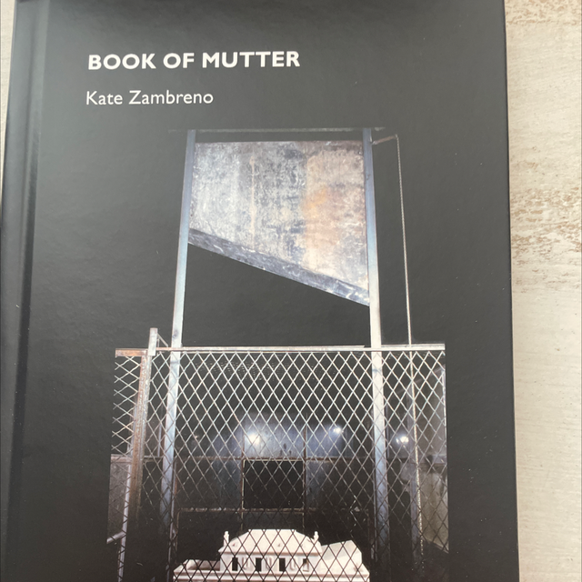Book Of Mutter – Kate Zambreno