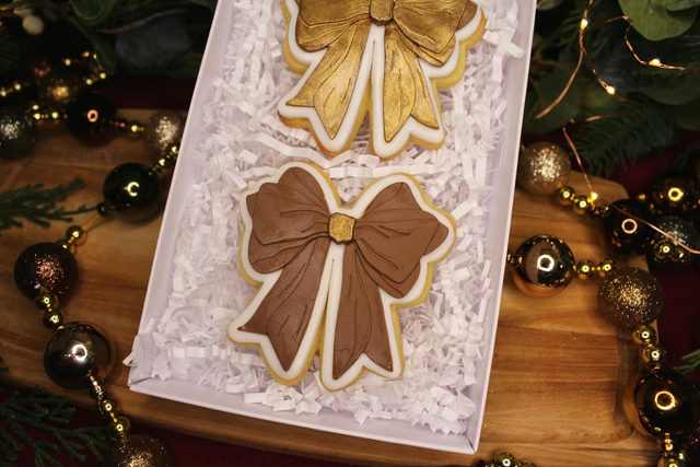 Bow-tiful Christmas Biscuits Trio