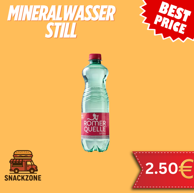 Mineralwasser Still 0,5L