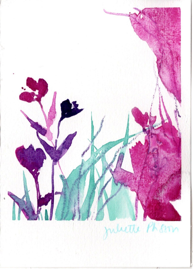 Aquarelle Fleurs