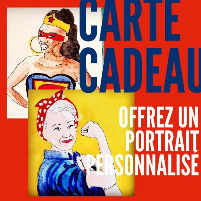 Bon cadeau Portrait personnalisé