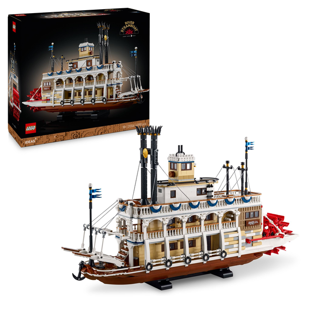 LEGO 21356 Ideas Flussraddampfer