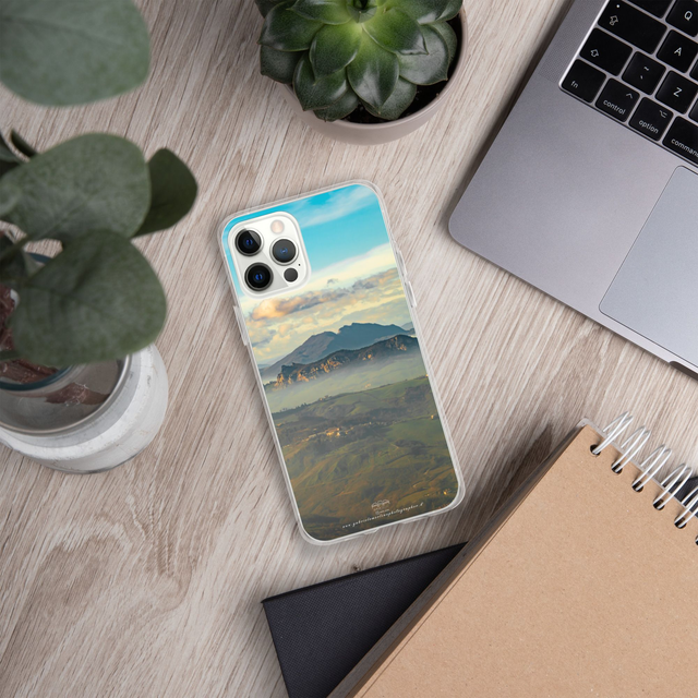  Cover per iPhone in silicone landscape foggy 