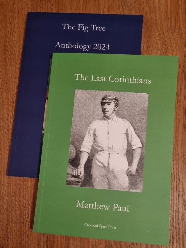 2 book deal - The Last Corinthians + The Fig Tree Anthology 2024