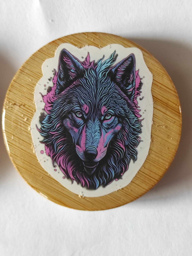 Décapsuleur Loup magnétique frigo