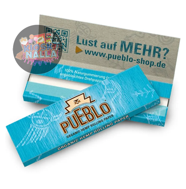Pueblo Organic Hemp Rolling Paper 50 Blatt