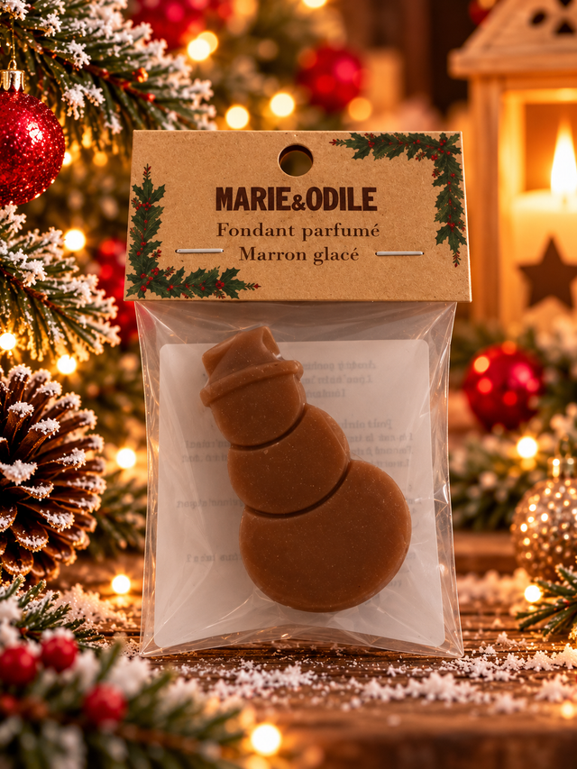 Fondant parfumé Marron glacé - 14 grammes