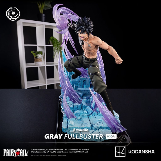 (Preordine) Gray Fullbuster - Fairy Tail - Statua Ikigai Tsume Art 1/6 ❄️🧊 (Anche a rate! 👇)