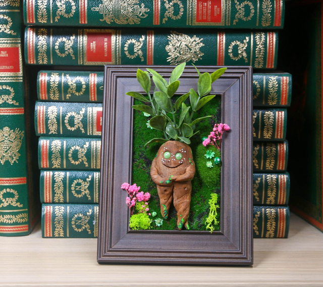 Mandragore aux yeux verts