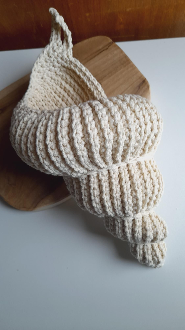 Coquillage au crochet 