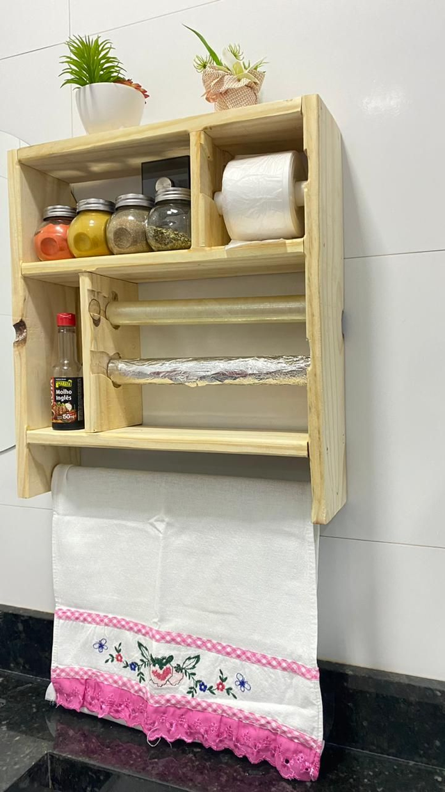 Porta temperos e papeis