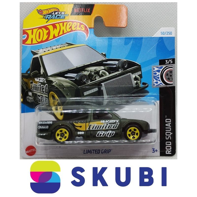 Limited Grip - Hot Wheels 50/250 - Rod Squad 3/5 Let´s Race Netflix