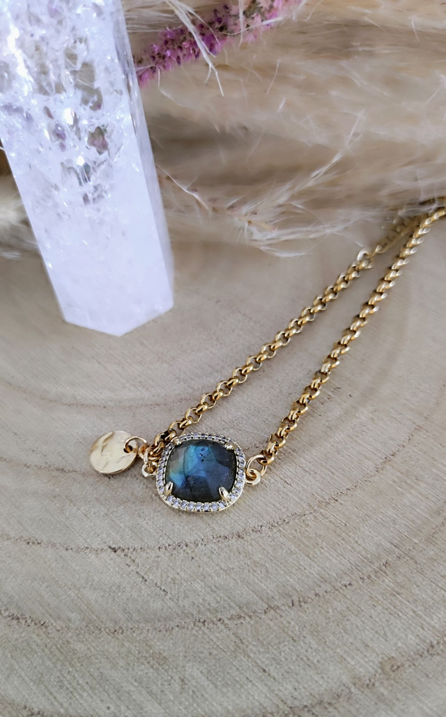 Bracelet "Éclat" Labradorite N°3