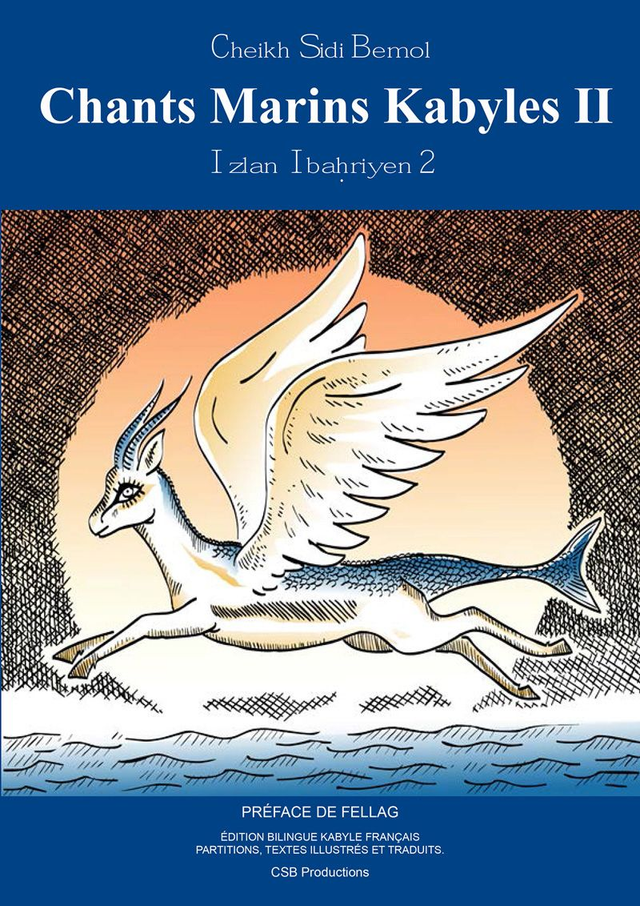 Livre Elho -  Izlan Ibahriyen Chants des Marins Kabyles Vol.2
