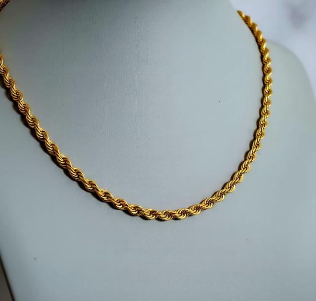 Cordão Baiano - Banhada a Ouro 18k