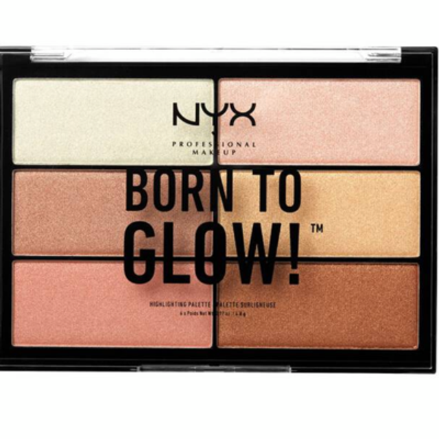 PALETTE HIGHLIGHTERS BORN TO GLOW BY NYX