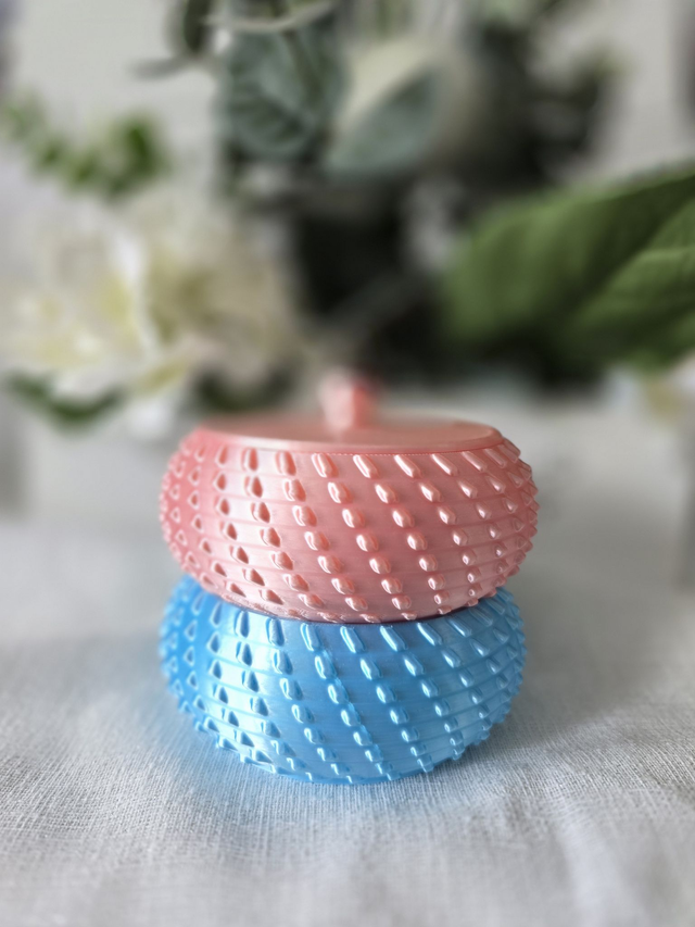 Boîtes à bijoux empilables x2 - BimBam Box "Floride"