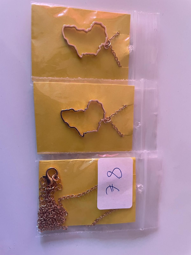 Necklace / pendant - African continent - Gold