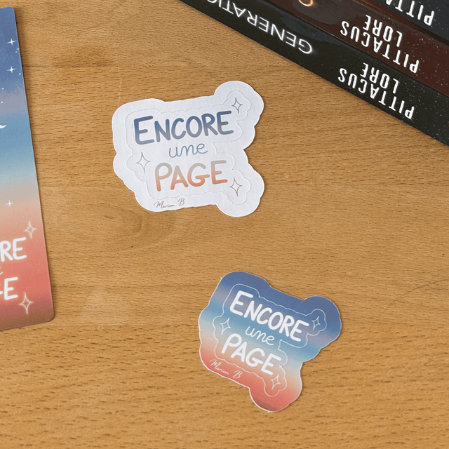 Stickers - Encore une page