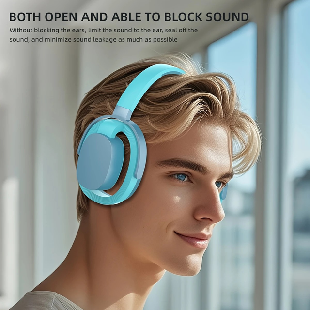 Wireless Over-Ear Headphones with Long Battery Life