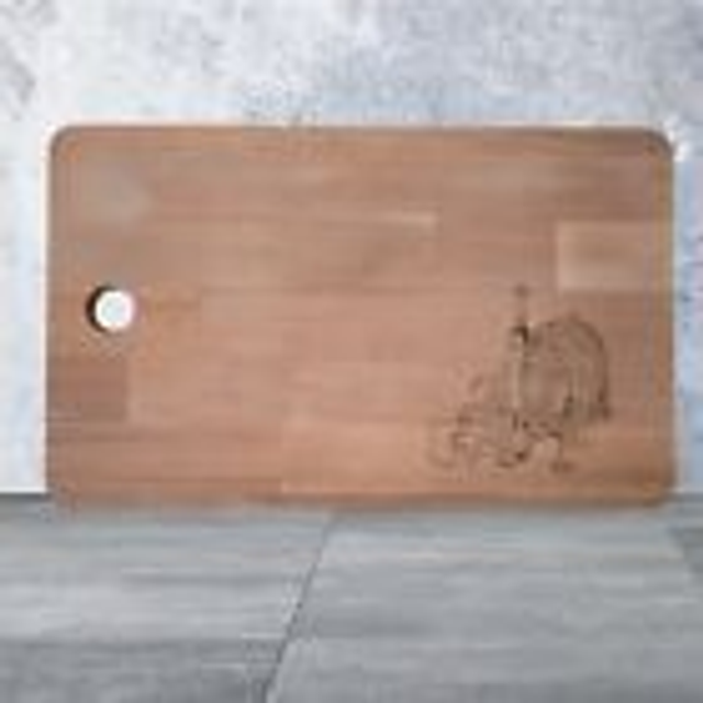 Beechwood Chopping Board - Rustic