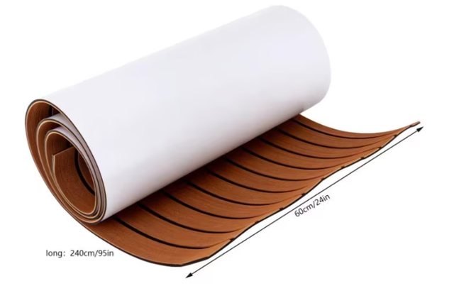 Bootvloer EVA schuim / dekbedekking ultra grip (240x60cm)