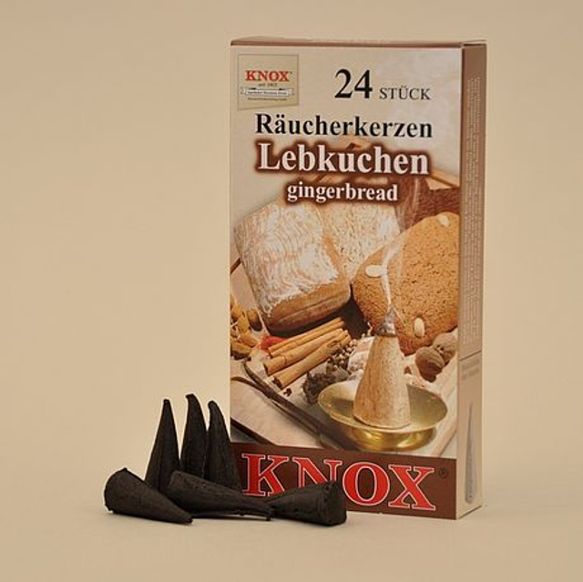 Knox Räucherkegel - Lebkuchen