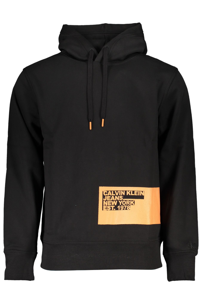 CALVIN KLEIN FELPA SENZA ZIP UOMO NERO