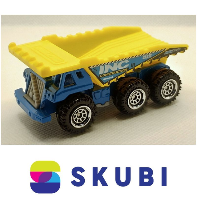DUMP TRUCK - INC CONSTRUCTION - MATCHBOX